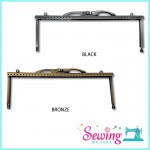 FRAME - RECTANGLE-METAL-18CM (BLACK & BRONZE)